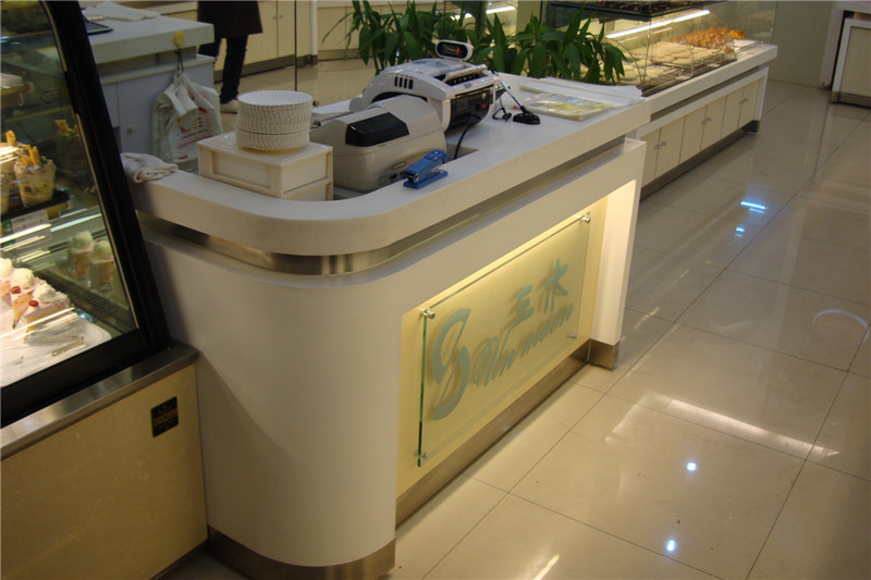 西安面包展示柜收銀臺